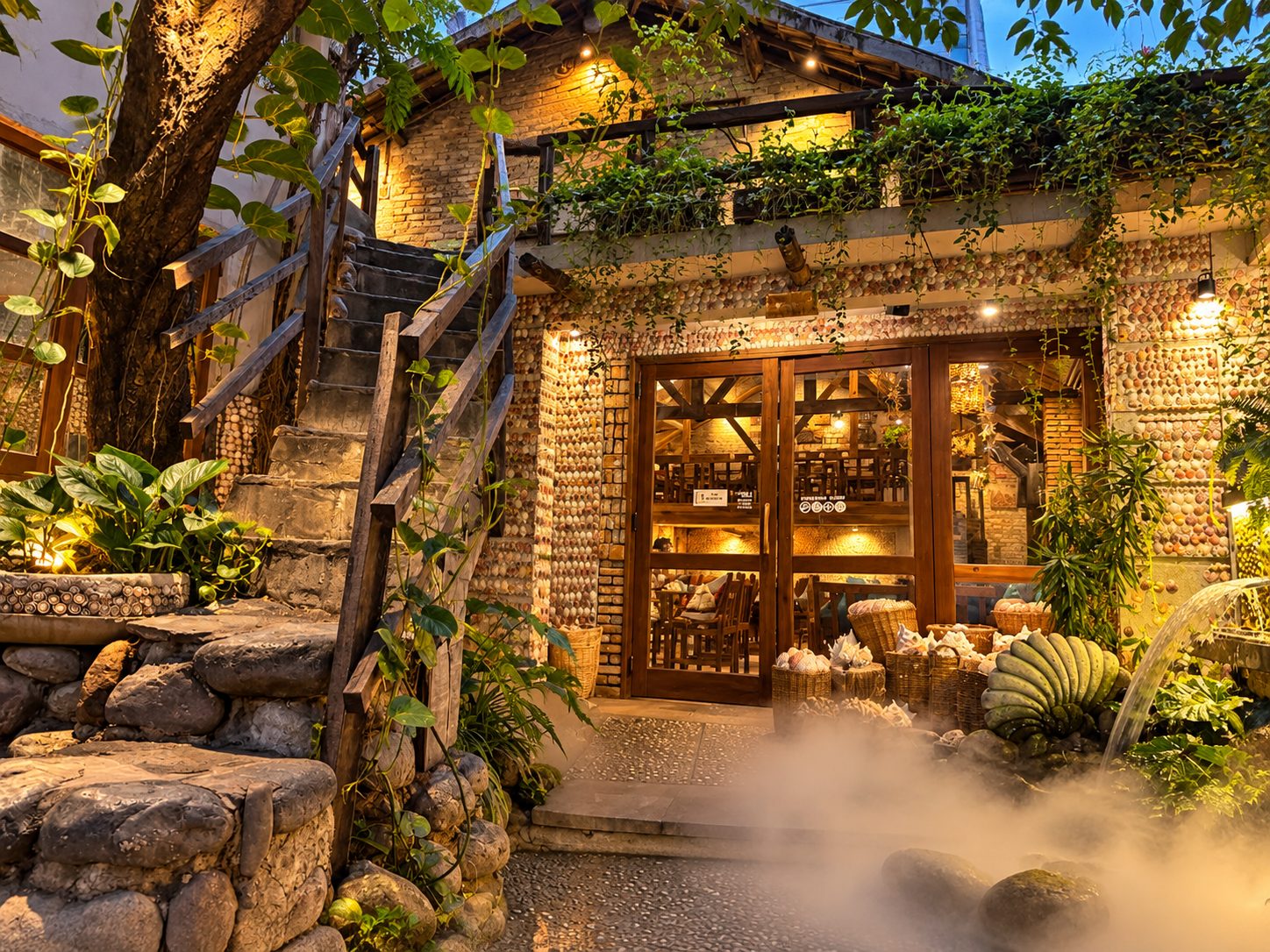 Cafe Hòn Kiến — кофейня в ракушках в Нячанге — фото 2