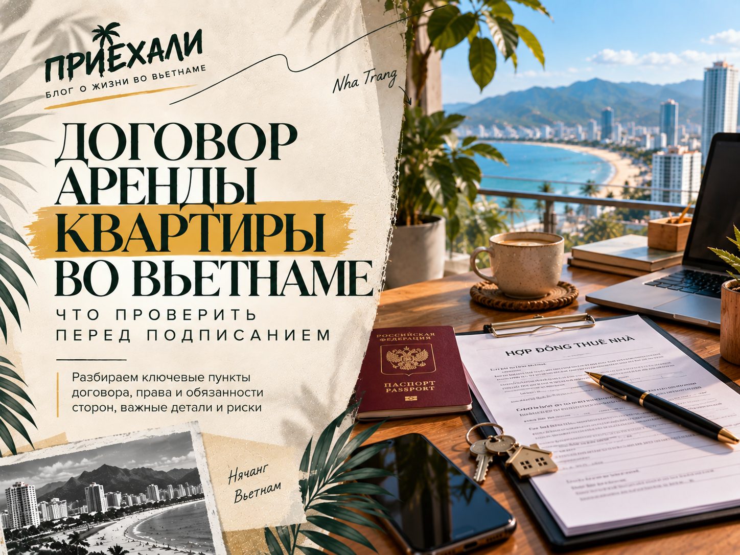 Договор аренды квартиры во Вьетнаме: что проверить перед подписанием